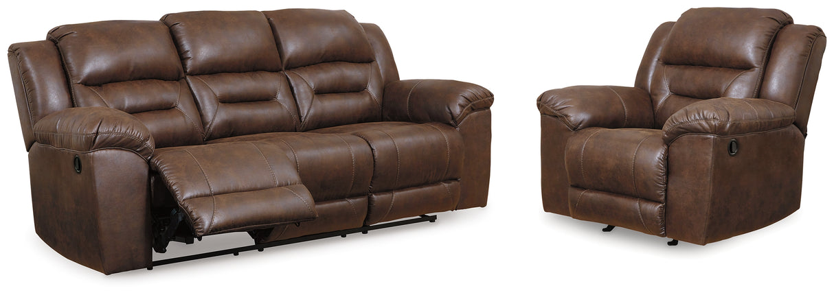 Stoneland Reclining Sofa and Recliner