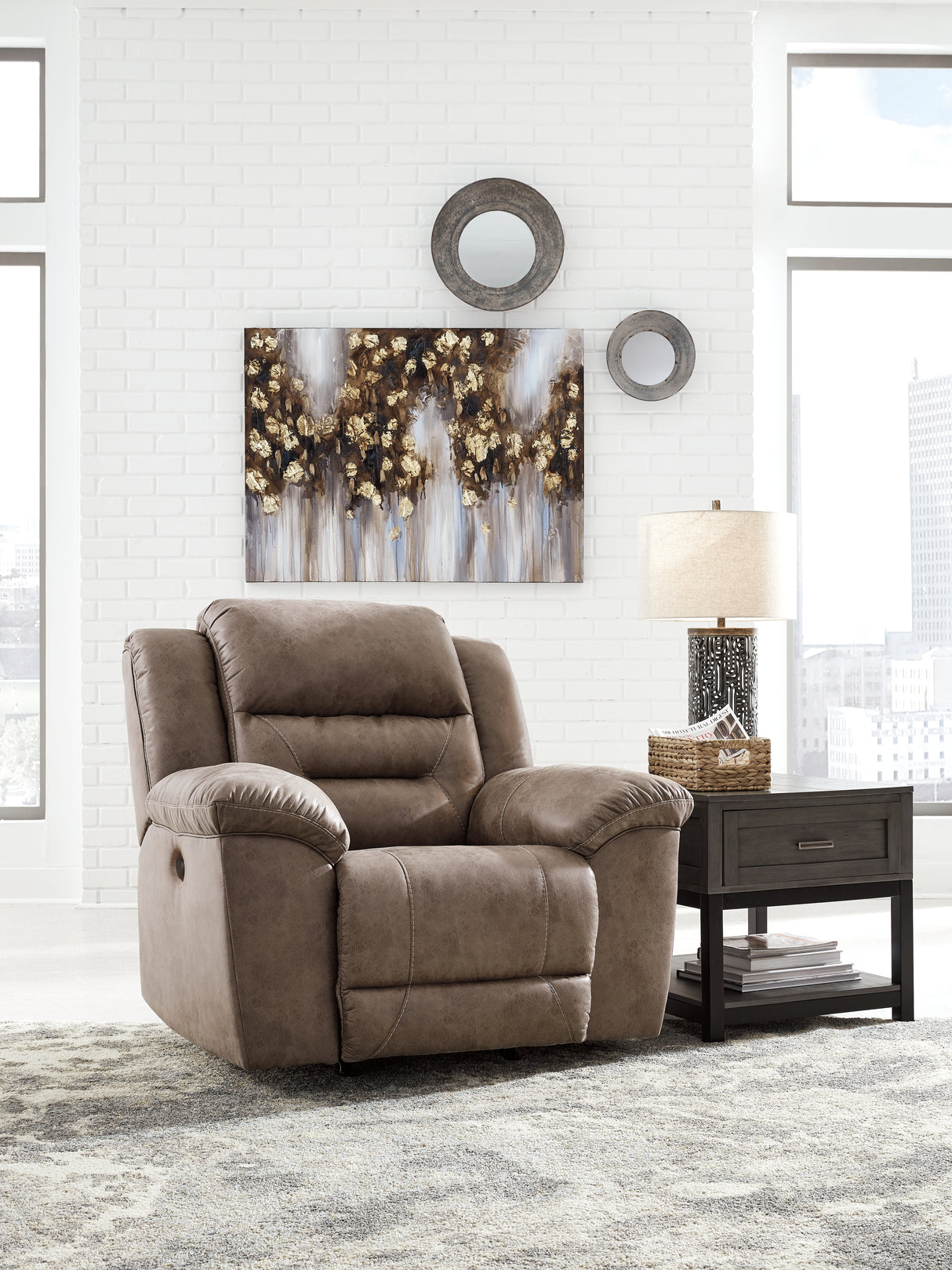 Stoneland Power Reclining Sofa and Power Recliner