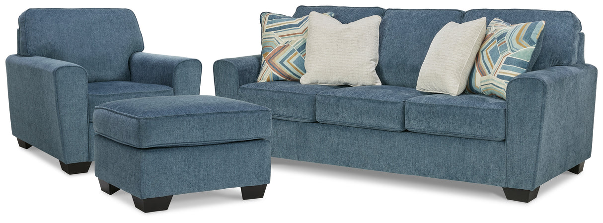 Furniture City Houma - Ashley Furniture - Cashton Sofa, Chair and Ottoman - Sofa, Chair and Ottoman - 40605U5