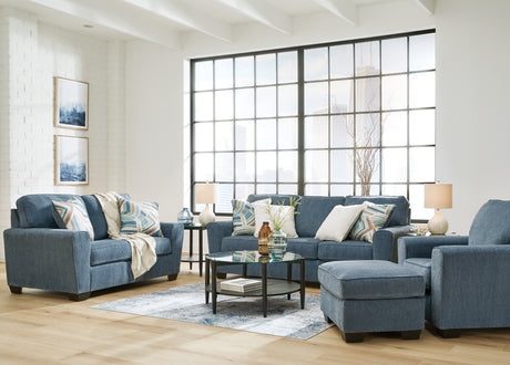 Furniture City Houma - Ashley Furniture - Cashton Sofa, Loveseat, Chair and Ottoman - Sofa, Loveseat, Chair and Ottoman - 40605U3