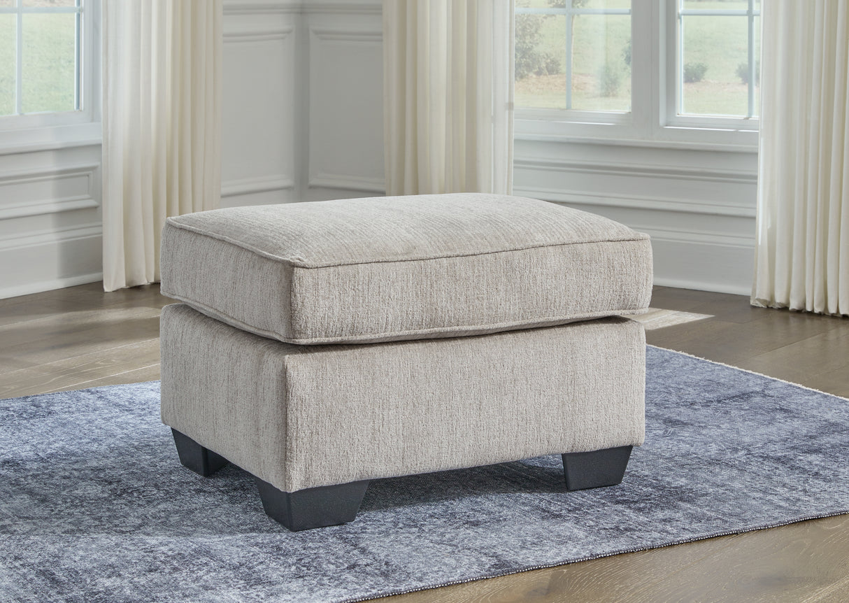Furniture City Houma - Ashley Furniture - Cashton Ottoman - Ottoman / Ice - 4060614