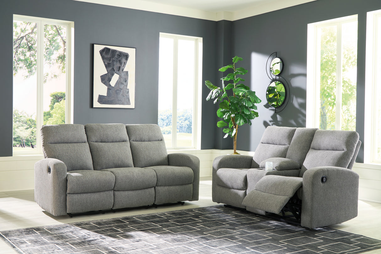 Gauntlet Reclining Sofa and Loveseat