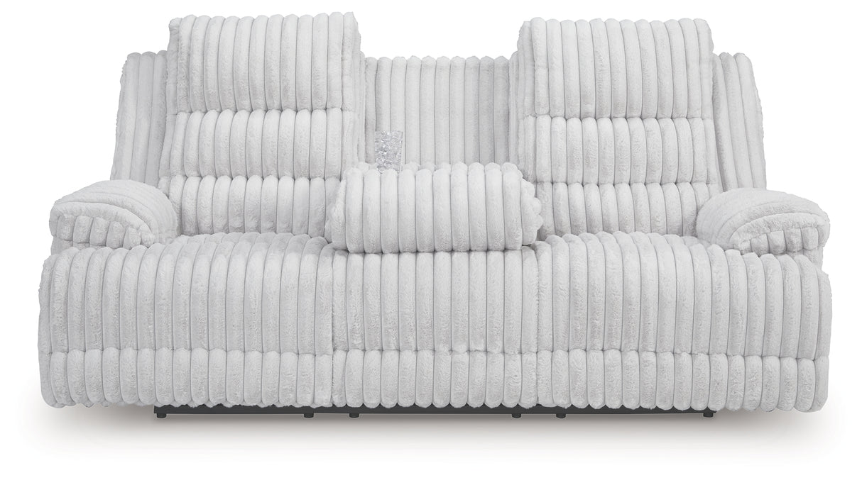 Rhines Falls Power Reclining Sofa with Drop Down Table