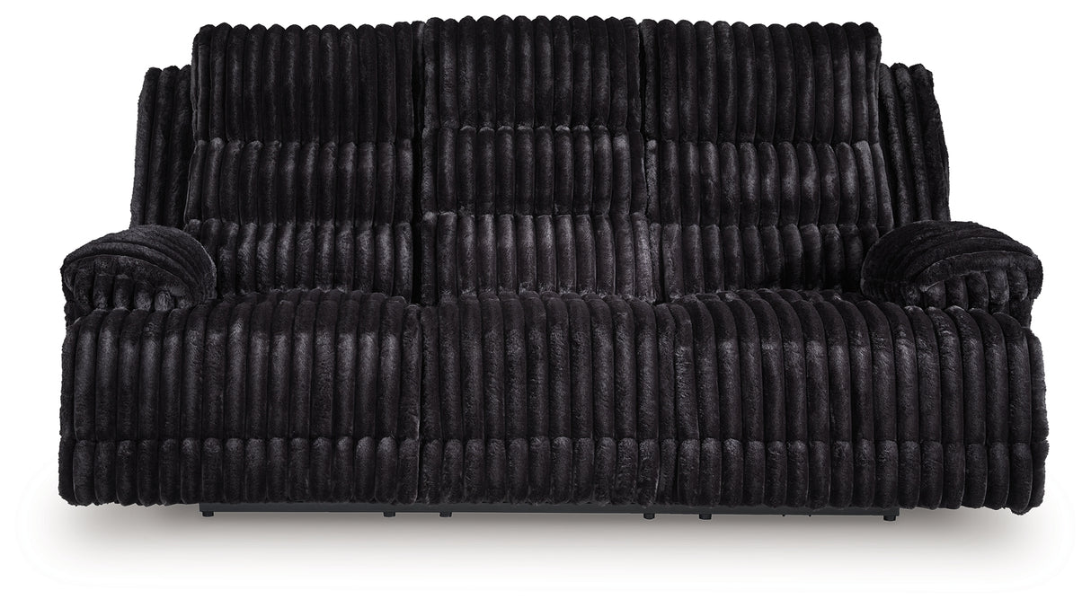 Rhine Falls Power Reclining Sofa with Drop Down Table