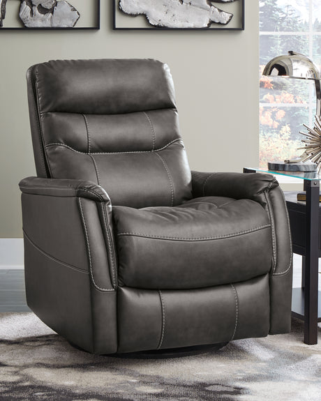 Furniture City Houma - Ashley Furniture - Riptyme Swivel Glider Recliner - Swivel Glider Recliner - 4640261