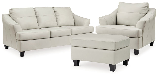 Furniture City Houma - Ashley Furniture - Genoa Queen Sofa Sleeper, Oversized Chair and Ottoman - Queen Sofa Sleeper, Oversized Chair and Ottoman - 47704U8
