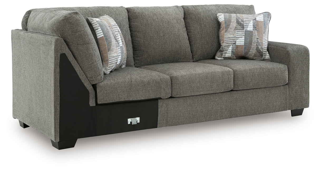Clarington 3-Piece Sectional and Oversized Ottoman