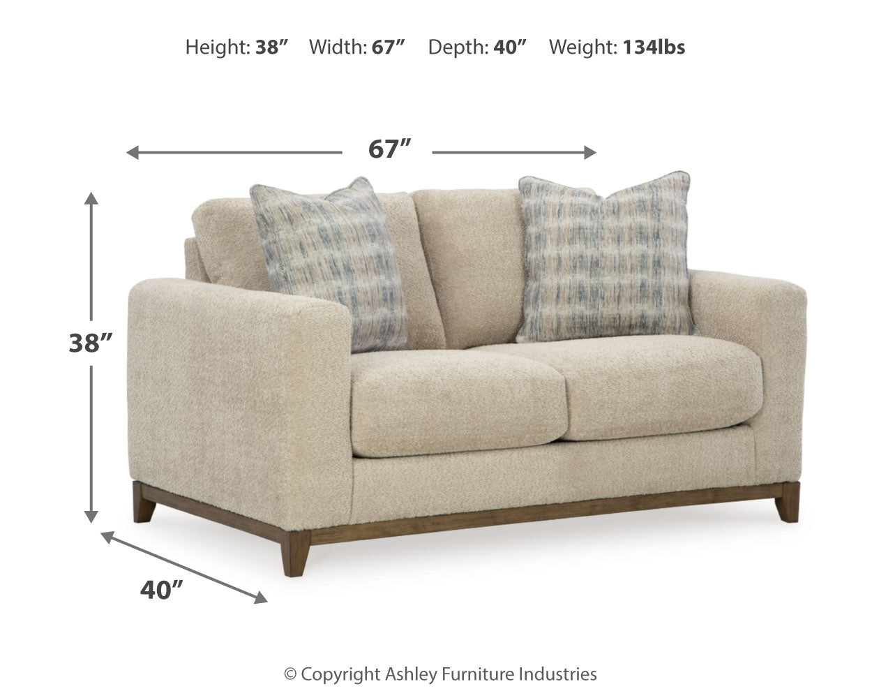 Parklynn Sofa, Loveseat, Oversized Chair and Ottoman
