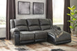Furniture City Houma - Ashley Furniture - Nantahala 3-Piece Reclining Sectional with Chaise - 3-Piece Reclining Sectional with Chaise - 50301S9