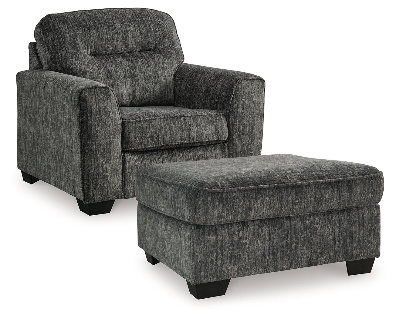 Furniture City Houma - Ashley Furniture - Lonoke Chair and Ottoman - Chair and Ottoman - 50504U12