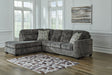 Furniture City Houma - Ashley Furniture - Lonoke 2-Piece Sectional with Chaise - RAF 2-Piece Sectional with Chaise - 50504S1