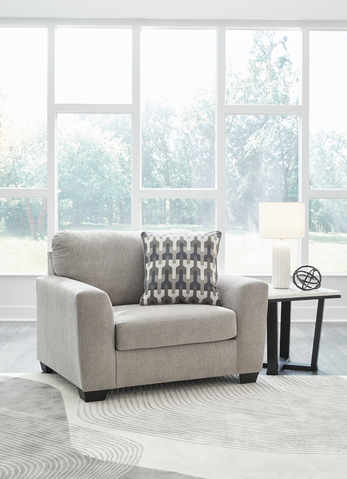 Furniture City Houma - Ashley Furniture - Avenal Park Oversized Chair - Chair and a Half - 5080523
