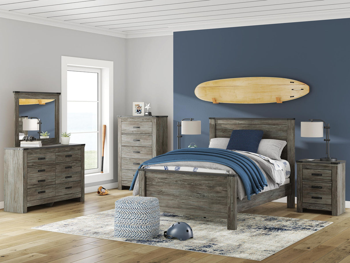 Frandern - Six Drawer Dresser