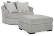 Furniture City Houma - Ashley Furniture - Casselbury Oversized Swivel Chair and Ottoman - Oversized Swivel Chair and Ottoman - 52906U1