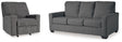 Furniture City Houma - Ashley Furniture - Rannis Full Sofa Sleeper and Recliner - Full Sofa Sleeper and Recliner - 53602U1