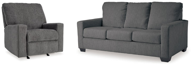 Furniture City Houma - Ashley Furniture - Rannis Full Sofa Sleeper and Recliner - Full Sofa Sleeper and Recliner - 53602U1