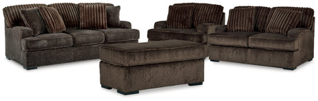 Furniture City Houma - Ashley Furniture - Aylesworth Sofa, Loveseat, Oversized Chair and Ottoman - Sofa, Loveseat, Oversized Chair and Ottoman - 53702U3