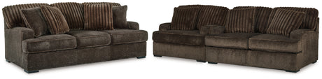 Furniture City Houma - Ashley Furniture - Aylesworth Sofa, Loveseat and Oversized Chair - Sofa, Loveseat and Oversized Chair - 53702U4