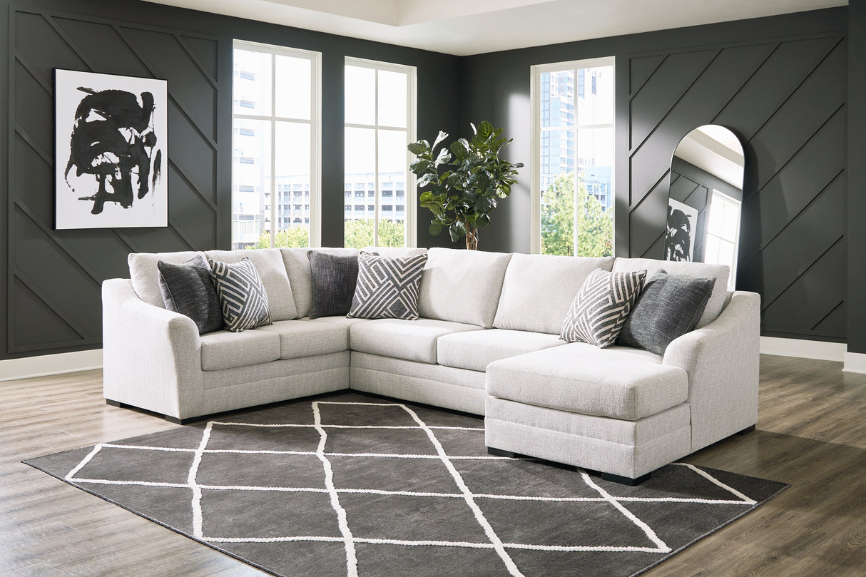 Furniture City Houma - Ashley Furniture - Koralynn 3-Piece Sectional with Chaise - LAF 3-Piece Sectional with Chaise - 54102S2