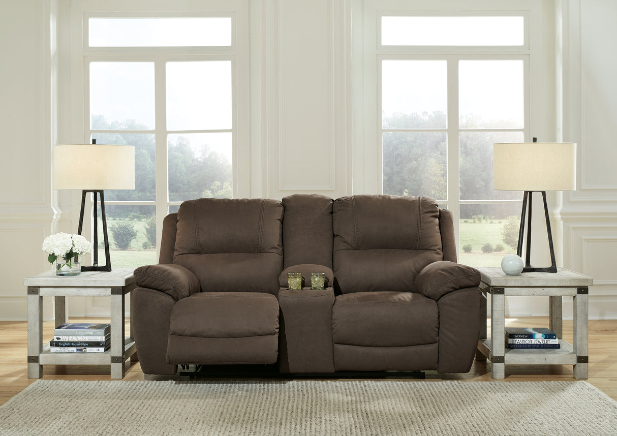 Furniture City Houma - Ashley Furniture - Next-Gen Gaucho Reclining Loveseat with Console - DBL Rec Loveseat w/Console - 5420494