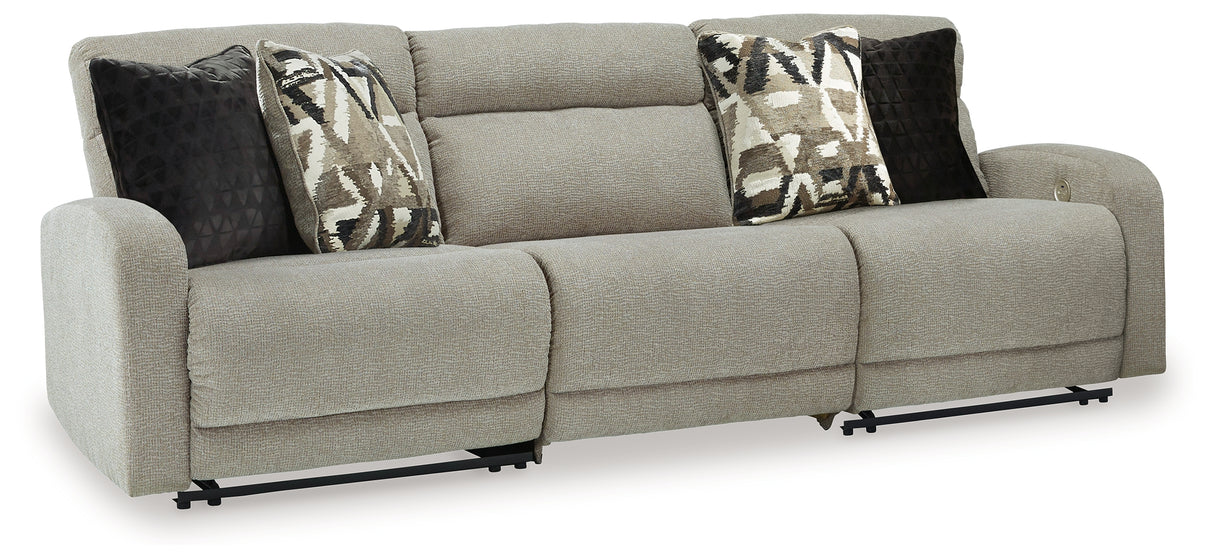 Furniture City Houma - Ashley Furniture - Colleyville 3-Piece Power Reclining Sectional Sofa - 3-Piece Power Reclining Sectional Sofa - 54405S8