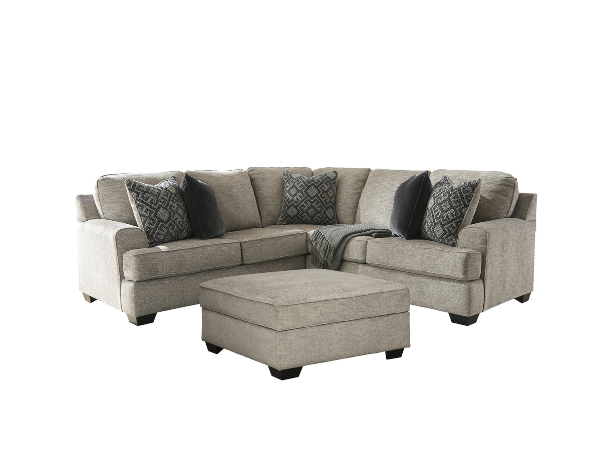Furniture City Houma - Ashley Furniture - Bovarian 2-Piece Sectional with Ottoman - 2-Piece Sectional with Ottoman - 56103U1