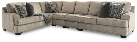 Furniture City Houma - Ashley Furniture - Bovarian 4-Piece Sectional - LAF 4-Piece Sectional - 56103S6