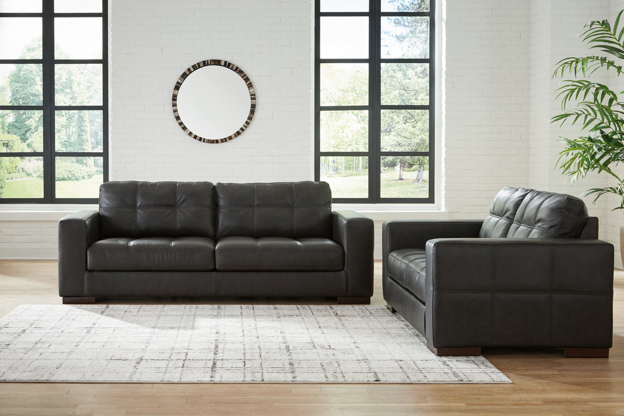 Furniture City Houma - Ashley Furniture - Luigi Sofa and Loveseat - Sofa and Loveseat - 56506U1