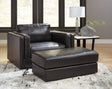 Furniture City Houma - Ashley Furniture - Amiata Oversized Chair and Ottoman - Oversized Chair and Ottoman - 57405U3
