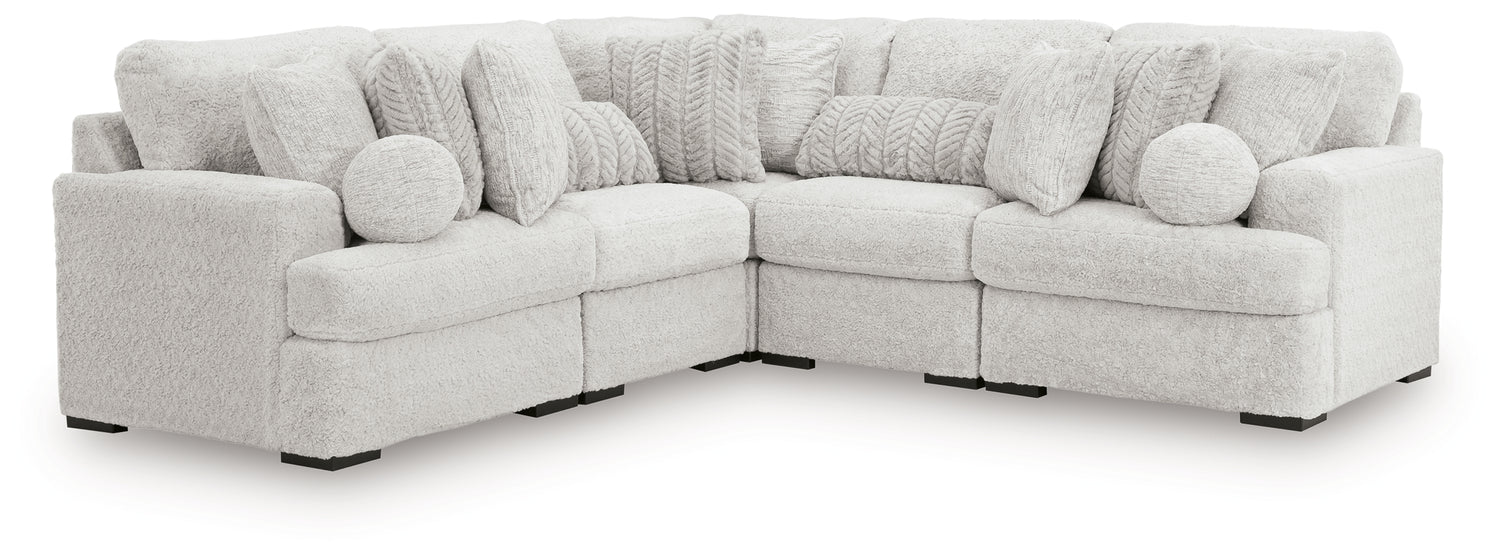 Cuddle Plush 5-Piece Sectional