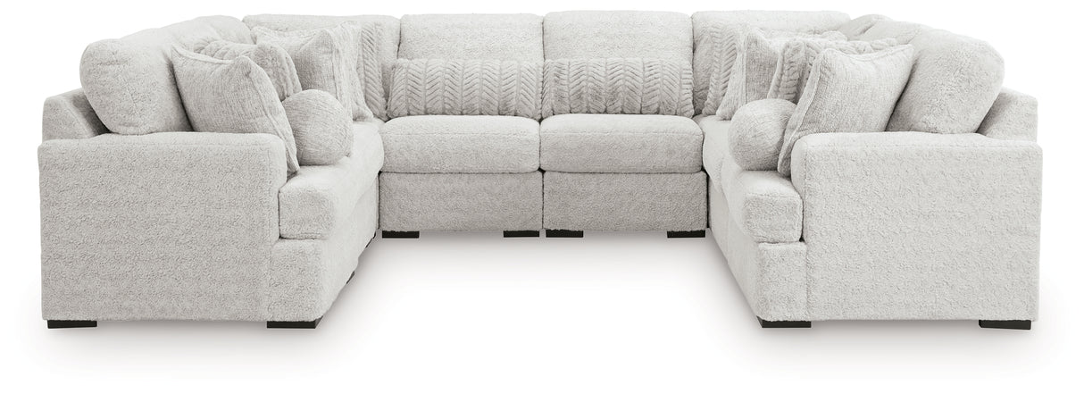 Cuddle Plush 8-Piece Sectional