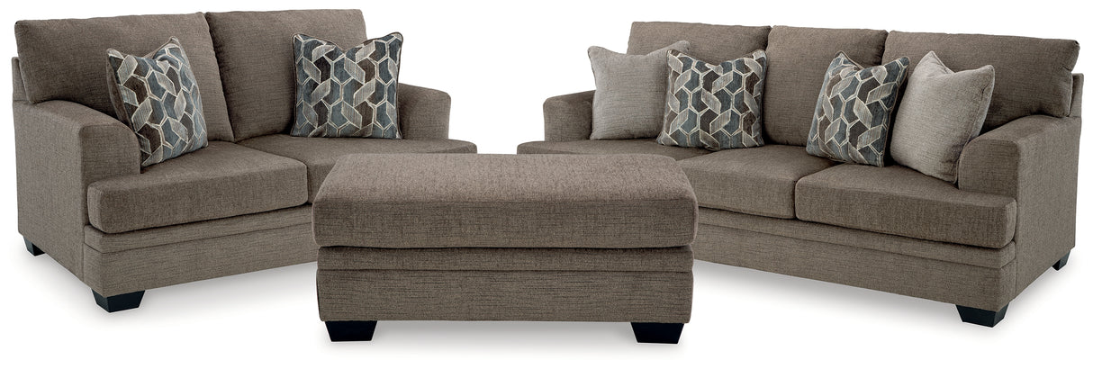 Furniture City Houma - Ashley Furniture - Stonemeade Sofa, Loveseat and Ottoman - Sofa, Loveseat and Ottoman - 59505U10