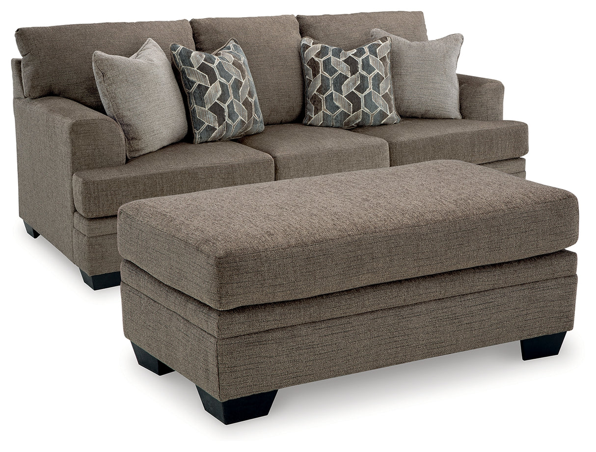 Furniture City Houma - Ashley Furniture - Stonemeade Sofa and Ottoman - Sofa and Ottoman - 59505U8