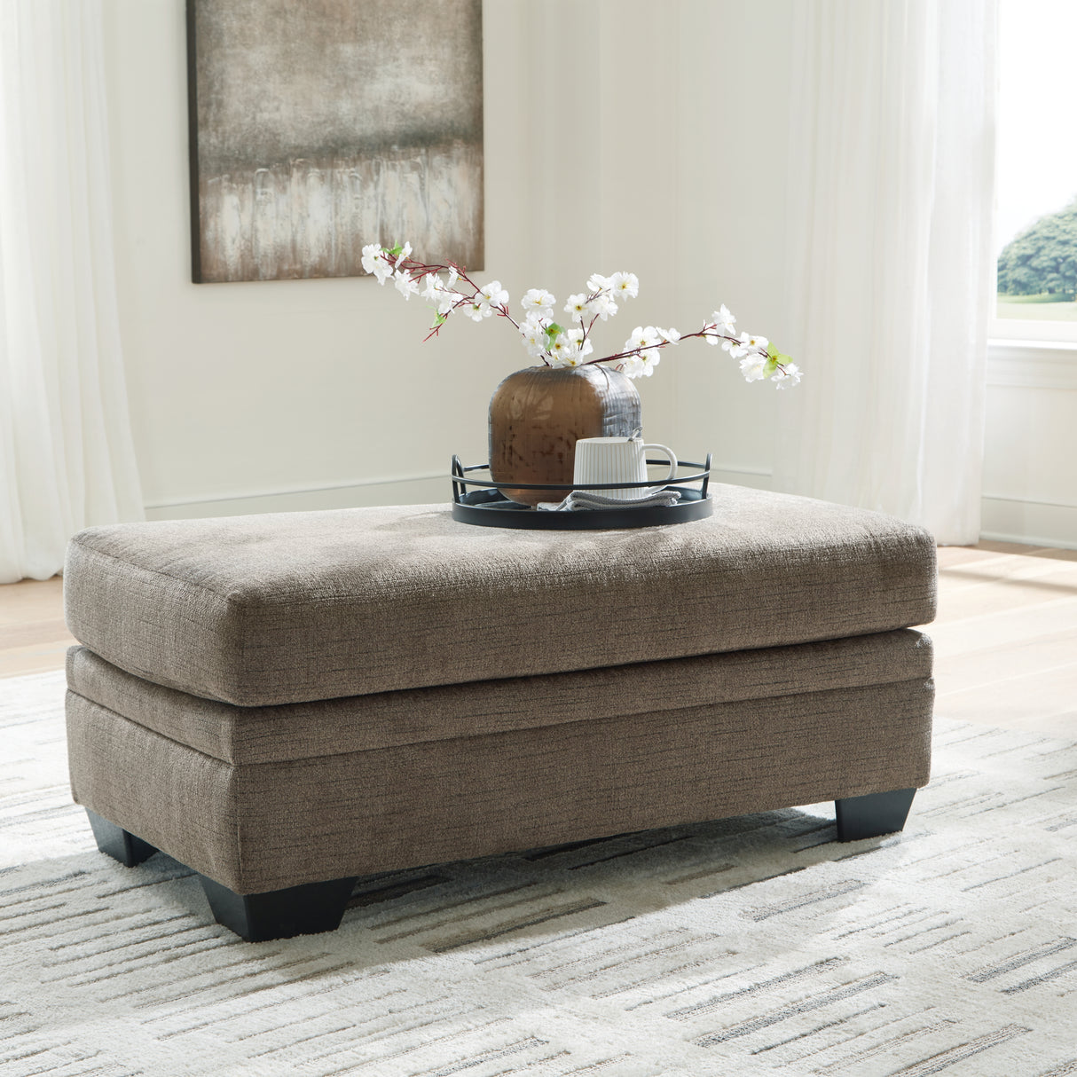Furniture City Houma - Ashley Furniture - Stonemeade Ottoman - Ottoman / Nutmeg - 5950514