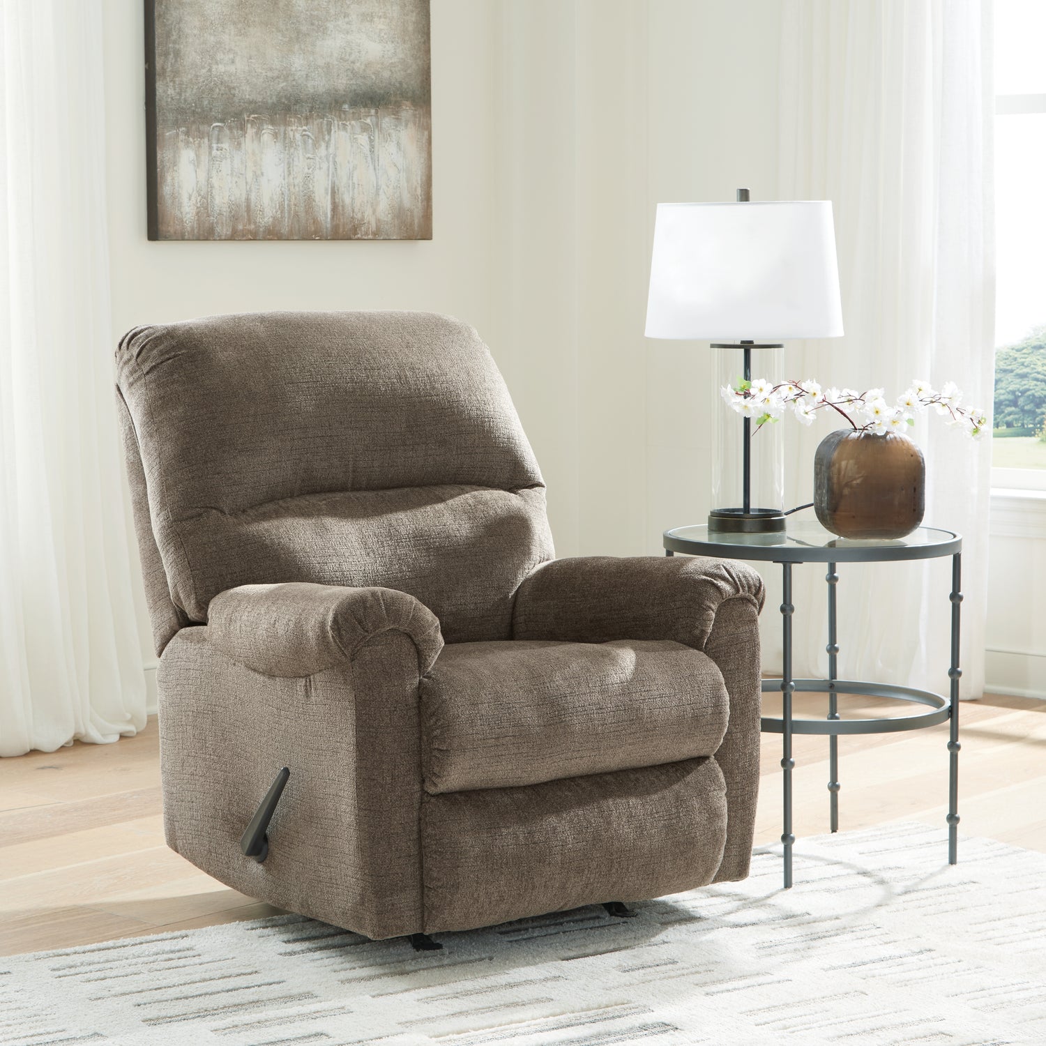 Furniture City Houma - Ashley Furniture - Stonemeade Recliner - Rocker Recliner / Nutmeg - 5950525