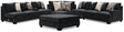 Furniture City Houma - Ashley Furniture - Lavernett 5-Piece Sectional and Ottoman - 5-Piece Sectional and Ottoman - 59603U2