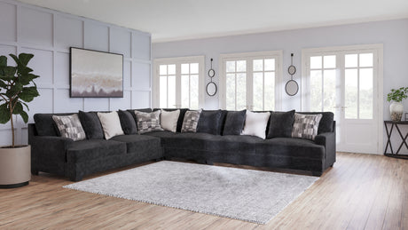 Furniture City Houma - Ashley Furniture - Lavernett 4-Piece Sectional - LAF 4-Piece Sectional - 59603S2