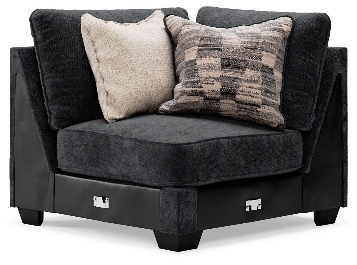 Lavernett 5-Piece Sectional and Ottoman