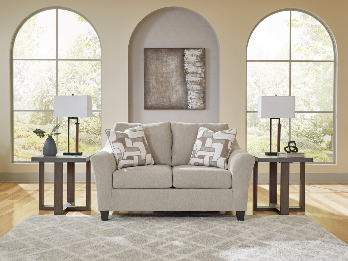 Furniture City Houma - Ashley Furniture - Willarae Loveseat - Loveseat - 5980335