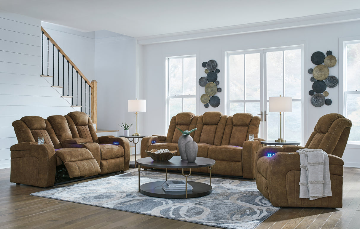 Furniture City Houma - Ashley Furniture - Wolfridge Power Reclining Sofa, Loveseat and Recliner - Power Reclining Sofa, Loveseat and Recliner - 60703U2