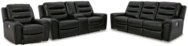 Furniture City Houma - Ashley Furniture - Warlin Power Reclining Sofa, Loveseat and Recliner - Power Reclining Sofa, Loveseat and Recliner - 61105U2
