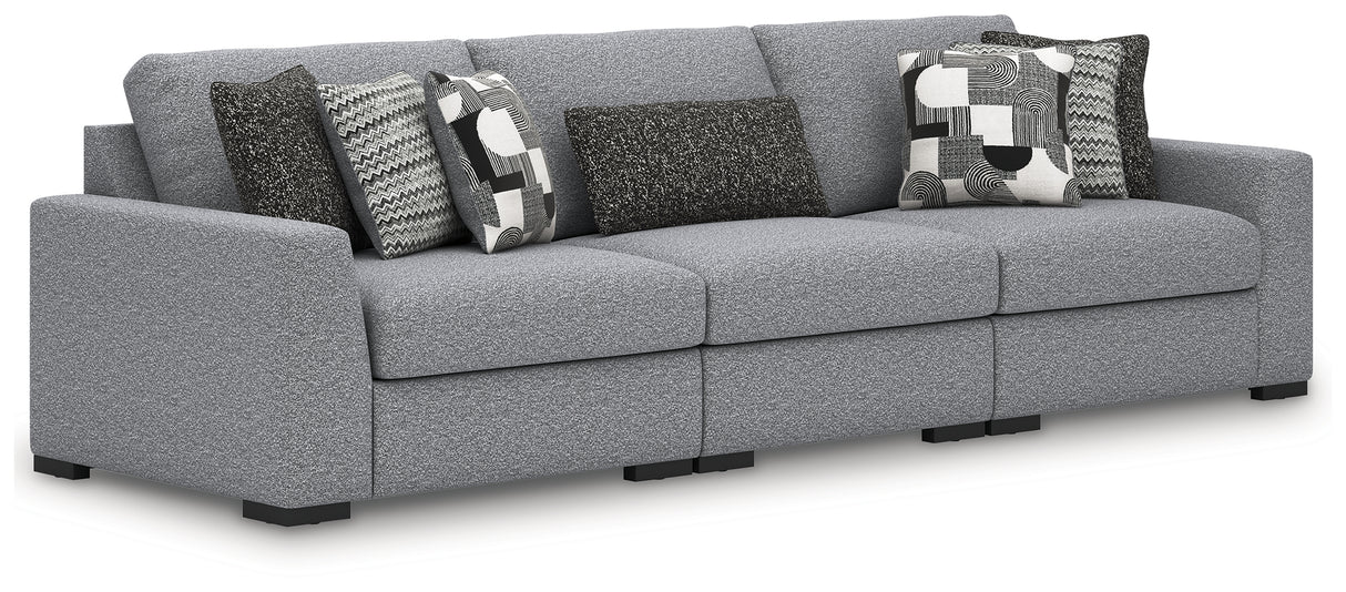 Furniture City Houma - Ashley Furniture - Bealton 3-Piece Sectional - RAF 3-Piece Sectional / Salt and Pepper - 61305S2