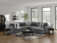 Furniture City Houma - Ashley Furniture - Bealton 5-Piece Sectional with Chaise - RAF 5-Piece Sectional with Chaise - 61305S7