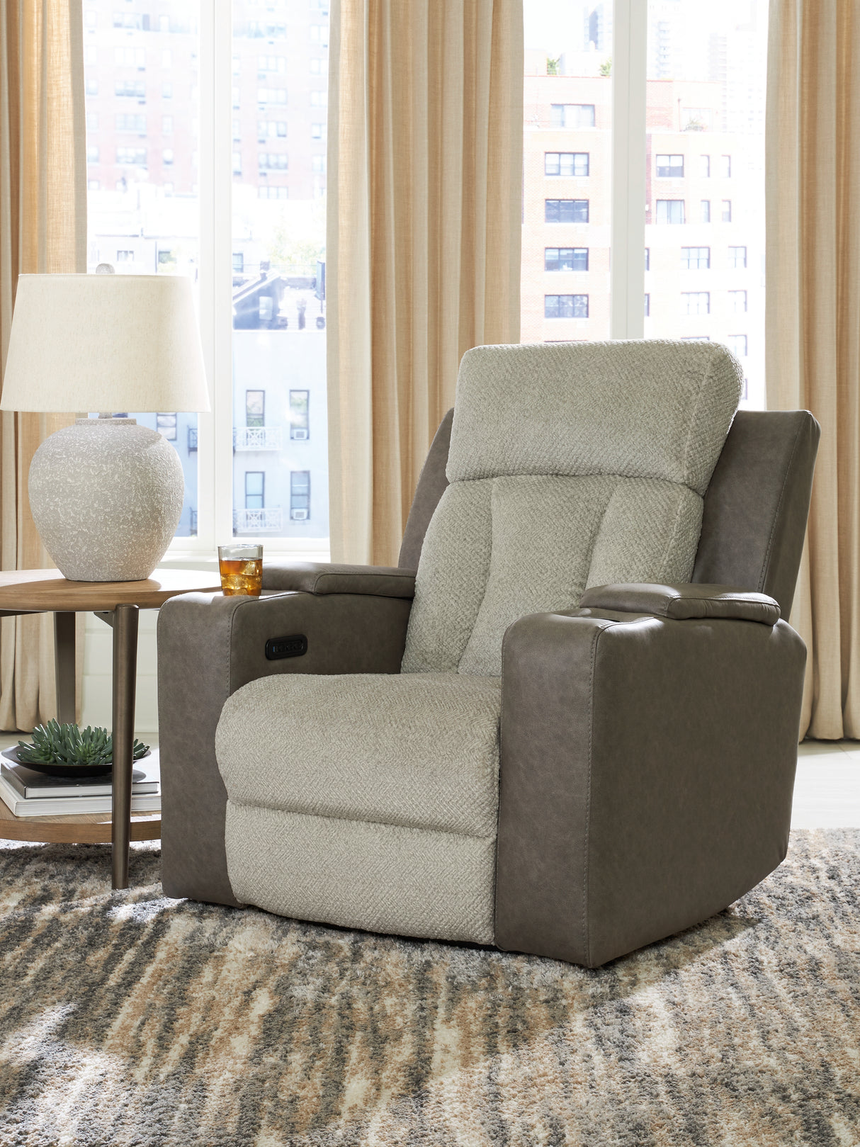 Furniture City Houma - Ashley Furniture - WhipLash Power Recliner - PWR Recliner/ADJ Headrest - PC6320413