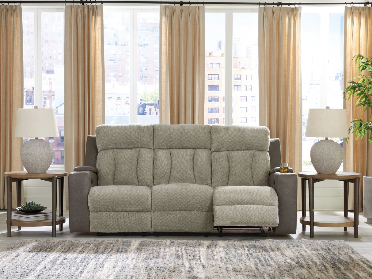 Furniture City Houma - Ashley Furniture - WhipLash Power Reclining Sofa - PWR REC Sofa with ADJ Headrest - PC6320415