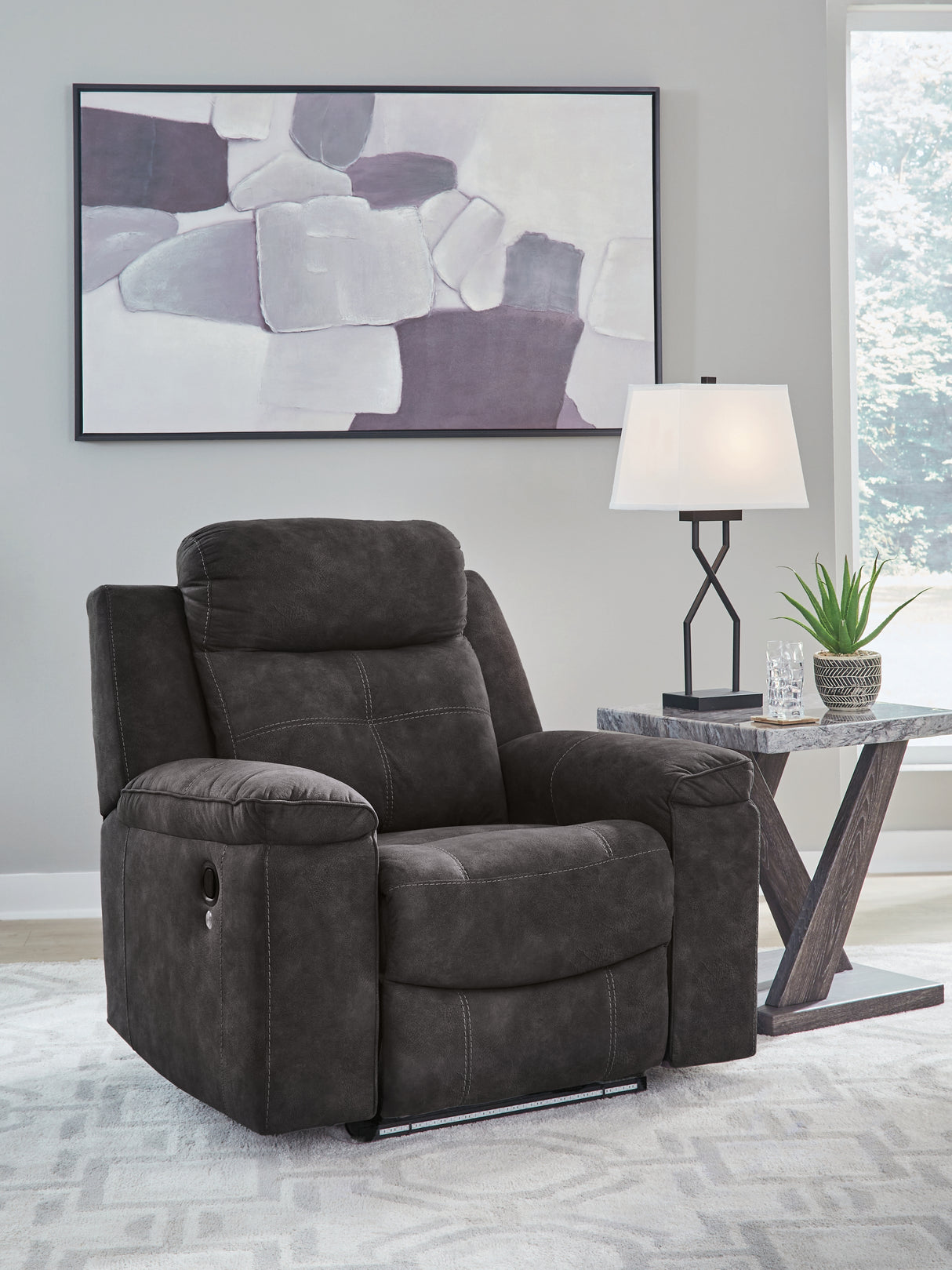 Furniture City Houma - Ashley Furniture - Brysonview Recliner - Zero Wall Recliner - 6360529