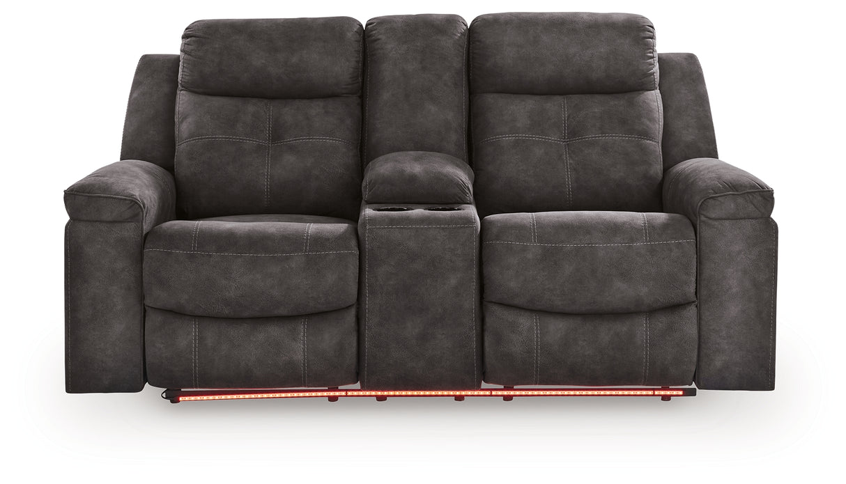 Brysonview Reclining Loveseat with Console