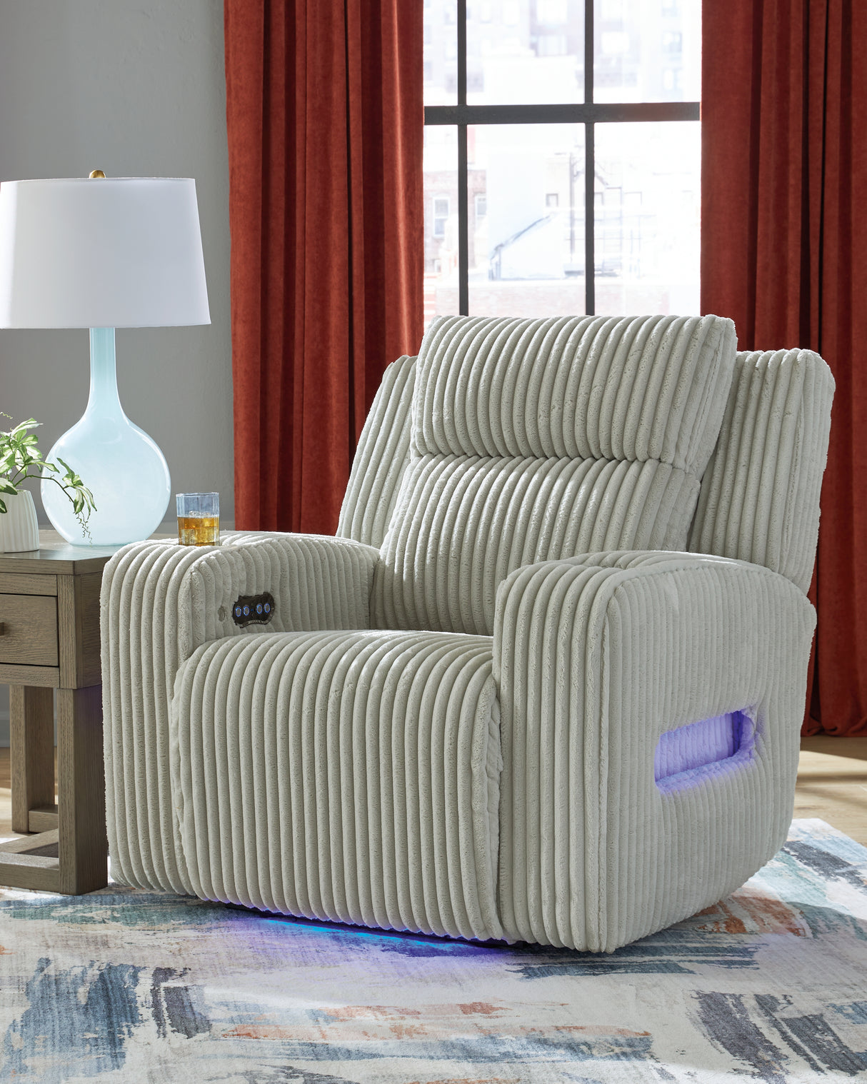 Forest Lake Power Reclining Loveseat and Power Recliner