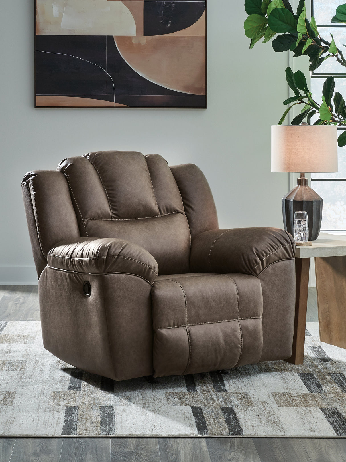 Furniture City Houma - Ashley Furniture - Lowilla Recliner - Rocker Recliner - PC6450625