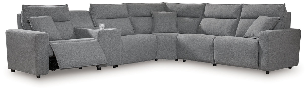 ModMax II 6-Piece Reclining Sectional with Console